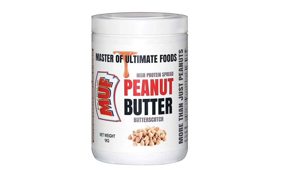 MUF Peanut Butter Butterscotch   Plastic Jar  1 kilogram